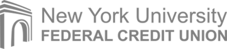 NYU Federal Credit Union logo, supported by Flexible IT's technology solutions for financial institutions
