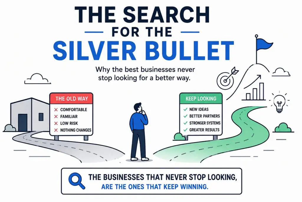 The Search for the Silver Bullet: why the best businesses never stop looking for a better way