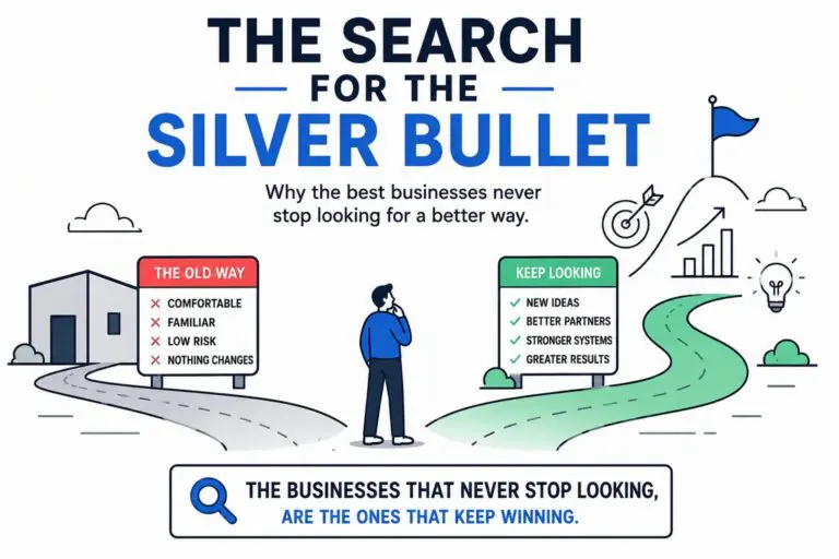 The Search for the Silver Bullet: why the best businesses never stop looking for a better way