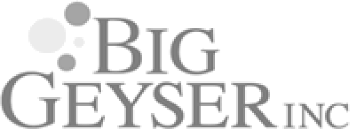 Big Geyser logo, supported by Flexible IT's technology solutions for beverage distribution companies
