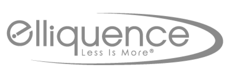 Elliquence logo, supported by Flexible IT's technology solutions for medical device companies